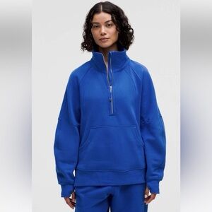SOLD Lululemon Scuba Oversized Funnel-Neck Half Zip *Long
